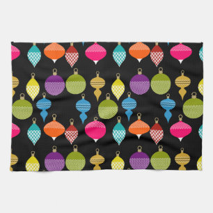 Linge De Cuisine Boule décorative de Noël rétro