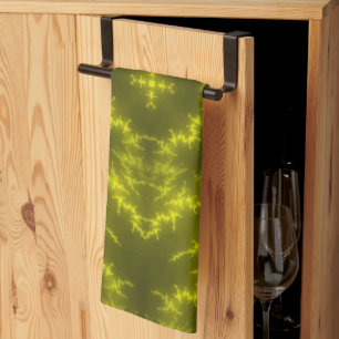 Linge De Cuisine Boulons à tonnerre électrique au néon brillant