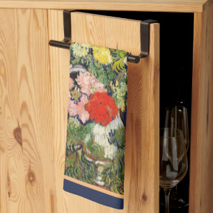 Linge De Cuisine Bouquet de fleurs dans un vase de Vincent Van Gogh