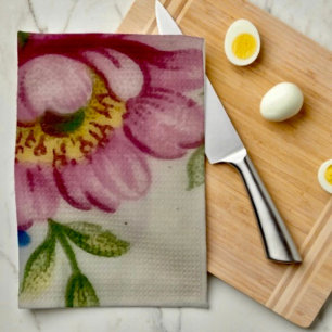 Linge De Cuisine Bouquet Floral de Tasse à Thé