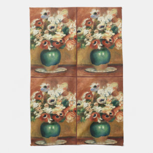 Linge De Cuisine Bouquet floral Renoir de style Cottagecore en Beau