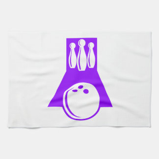 Linge De Cuisine Bowling violet