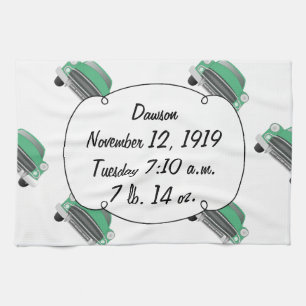 Linge De Cuisine Boys Chambre Classique Cadeaux Voiture Sweet Green