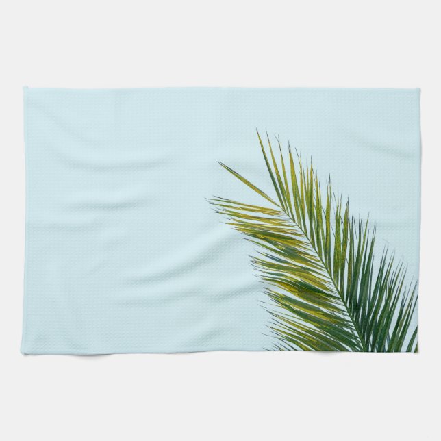 Linge De Cuisine Branche de palmier (Horizontal)