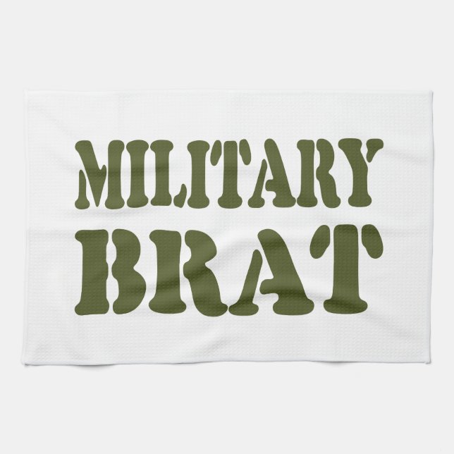 LINGE DE CUISINE BRAT MILITAIRE (Horizontal)