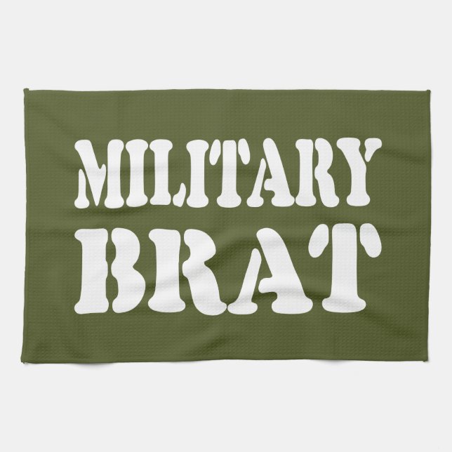 LINGE DE CUISINE BRAT MILITAIRE (Horizontal)