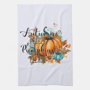 Linge De Cuisine Breeze d'automne, Citrouilles S'il vous plaît - Co