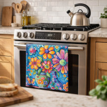 Bright Colorful Floral