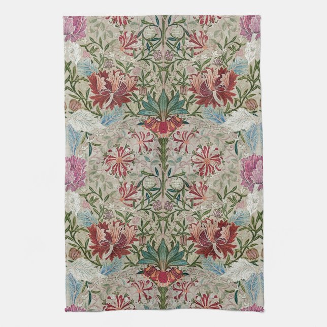 Linge De Cuisine Broderie de William Morris (Vertical)