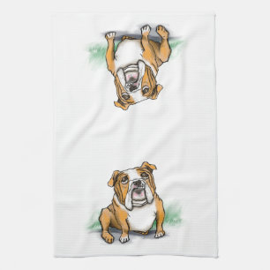 Linge De Cuisine Bulldog anglais