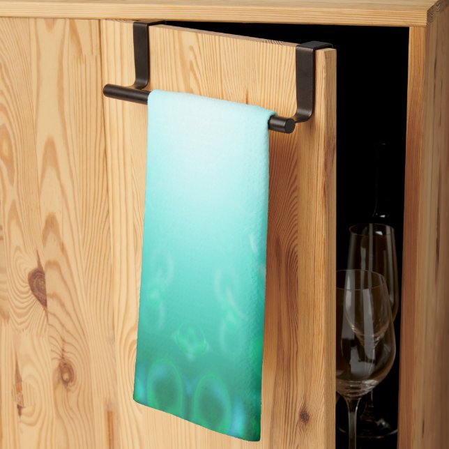 Linge De Cuisine Bulles lumineuses (Pliage en tiers)