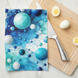 Linge De Cuisine Bulles Poly Côtières