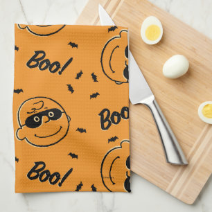 Linge De Cuisine cacahuètes Charlie Brown Boo ! Motif