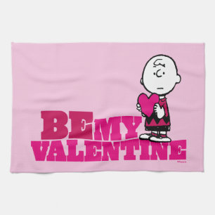 Linge De Cuisine cacahuètes   Charlie Brown Soyez ma Saint Valentin