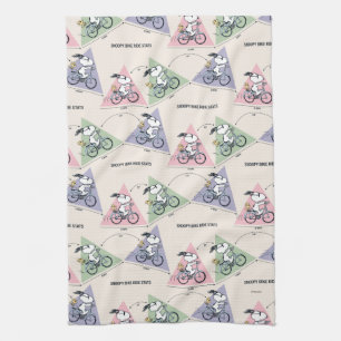 Linge De Cuisine cacahuètes   Snoopy Bike Ride Stats