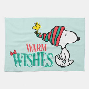 Linge De Cuisine cacahuètes   Snoopy & Woodstock Chaleurs