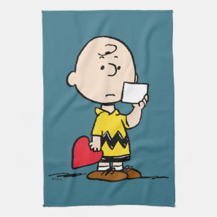 Linge De Cuisine cacahuètes   Valentine's Day Charlie Brown Valenti