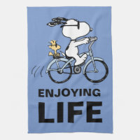 cacahuètes | Vélo Snoopy & Woodstock
