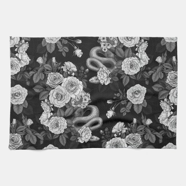 Linge De Cuisine Caché en rose 3 (Horizontal)