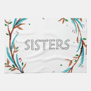 Linge De Cuisine Cadeau de soeurs