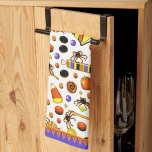 Linge De Cuisine Cadeau d'hôtesse d'Halloween Décor