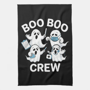 Linge De Cuisine Cadeau d'infirmière d'Halloween Équipe de bobos in