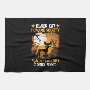 Linge De Cuisine Cadeau Halloween Société humaine plaçant des fam