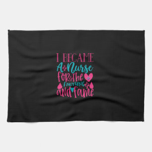 Linge De Cuisine Cadeau infirmière Devient Infirmière Pour La For
