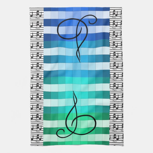 Linge De Cuisine Cadeau musical de cuisine de musicien de musique (Vertical)