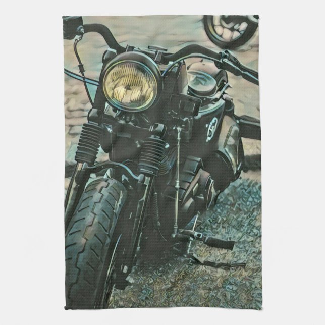 Linge De Cuisine cadeaux de moto pour lui (Vertical)