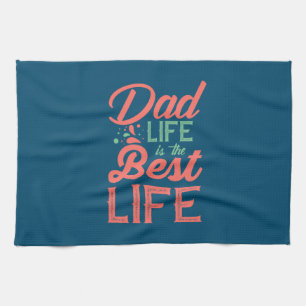Linge De Cuisine Cadeaux papa Papa Life Est La Meilleure Vie
