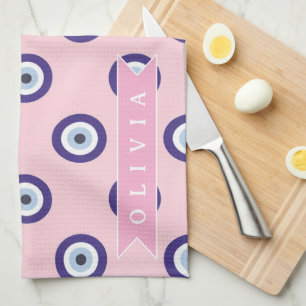 Linge De Cuisine Cadeaux Personnalisés avec Motif d'Oeil Maléfique