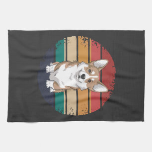 Linge De Cuisine Cadeaux pour amateurs de Pembroke Welsh Corgi vint