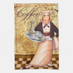 Linge De Cuisine Café de chef