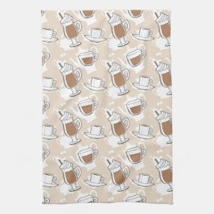 Linge De Cuisine Café, motif doux
