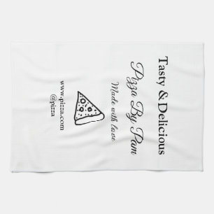 Linge De Cuisine Café restaurant pizza savoureuse fait avec amour a