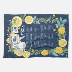 Linge De Cuisine Calendrier Lemon Garden 2025