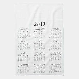 Linge De Cuisine Calendrier personnalisé do-it-yourself de la photo