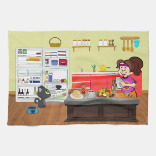 Linge De Cuisine Camarades du petit déjeuner