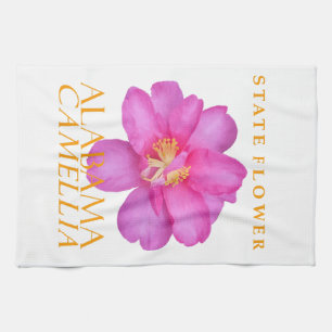 Linge De Cuisine Camellia Sasanqua Fleur du Territoire de l'Alabama