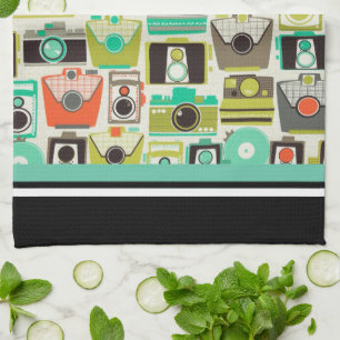 Linge De Cuisine Cameras Retro