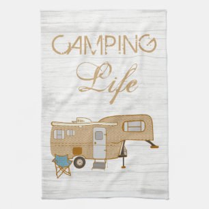 Linge De Cuisine Camping Vie dire 5e roue RV Camper