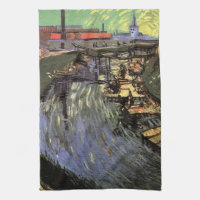 Canal avec femmes Laver par Vincent van Gogh