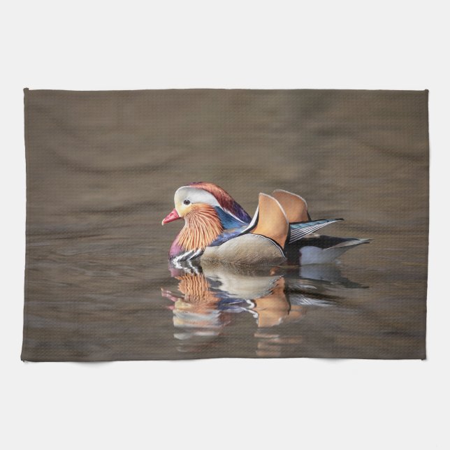Linge De Cuisine Canard mandarin (Horizontal)