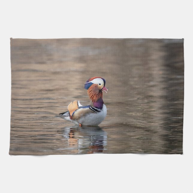 Linge De Cuisine Canard mandarin (Horizontal)