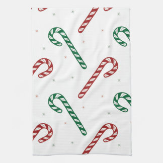 Linge De Cuisine Candy Cane Kitchen Towel