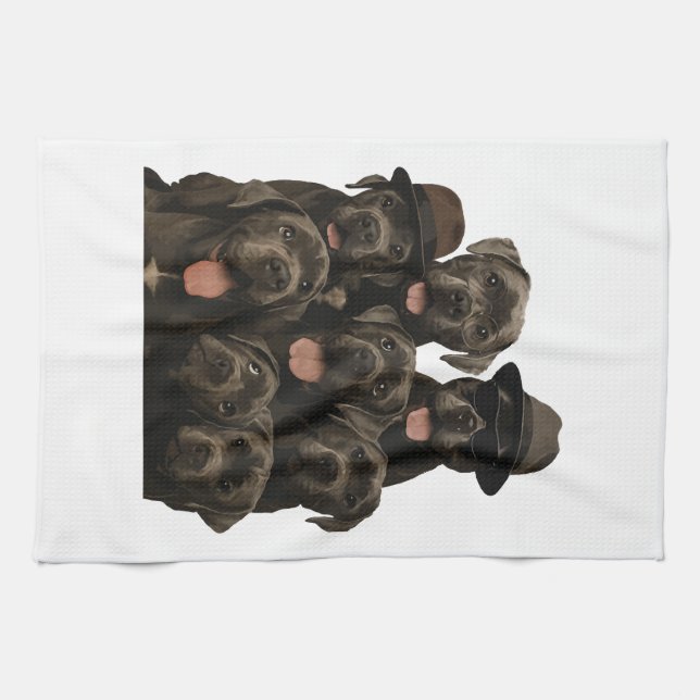 Linge De Cuisine Cane Corso (Horizontal)