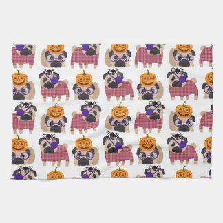 Linge De Cuisine Carlins d'Halloween 2015
