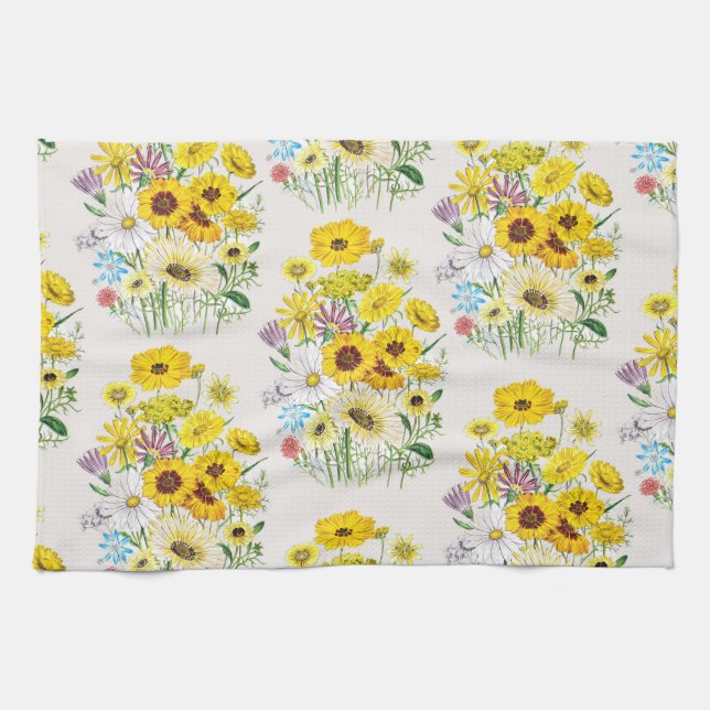 Linge De Cuisine Carnaval des fleurs (Horizontal)