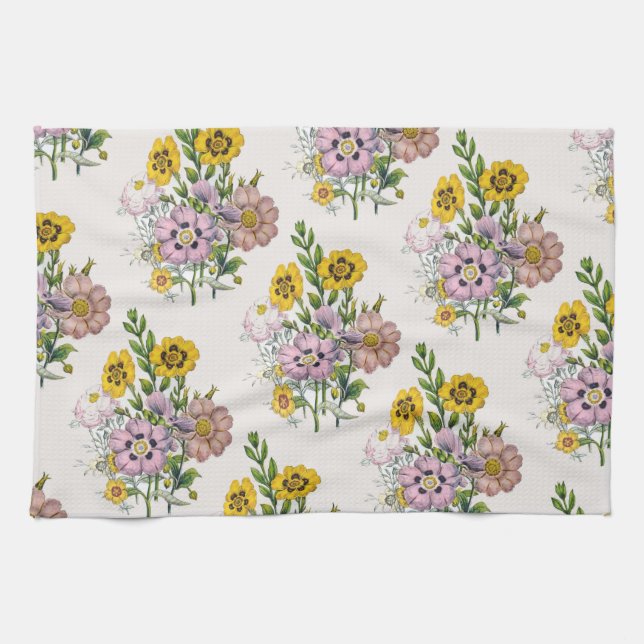 Linge De Cuisine Carnaval des fleurs (Horizontal)